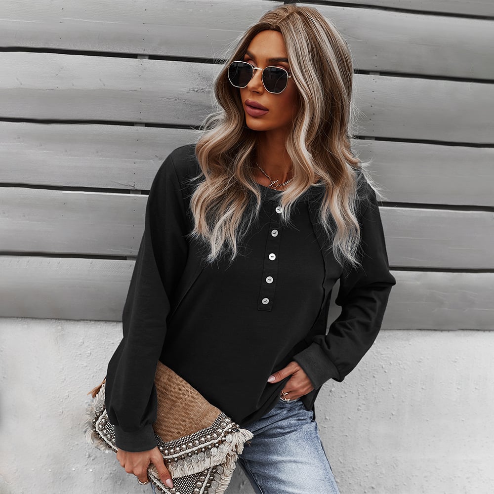 Chic Comfort Long-Sleeve Sweater