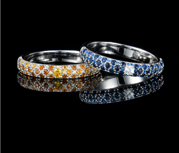 Natural Sapphire Ring - Original Design Luxury Jewelry