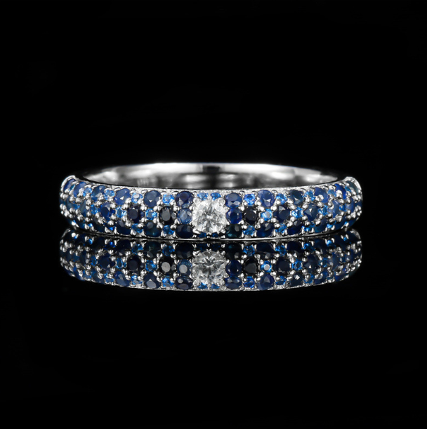 Natural Sapphire Ring - Original Design Luxury Jewelry