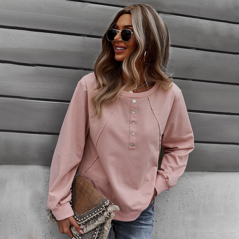 Chic Comfort Long-Sleeve Sweater