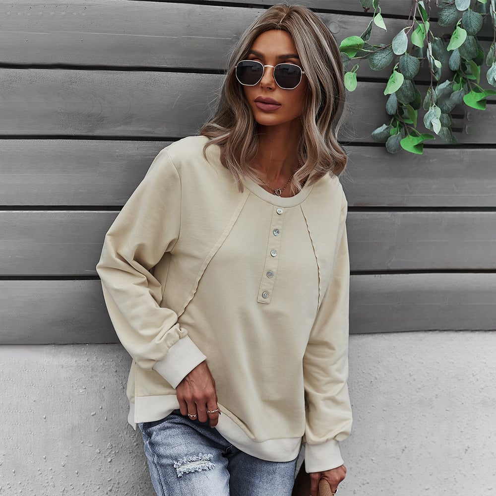 Chic Comfort Long-Sleeve Sweater