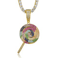 SparklePop Rainbow Lollipop Necklace